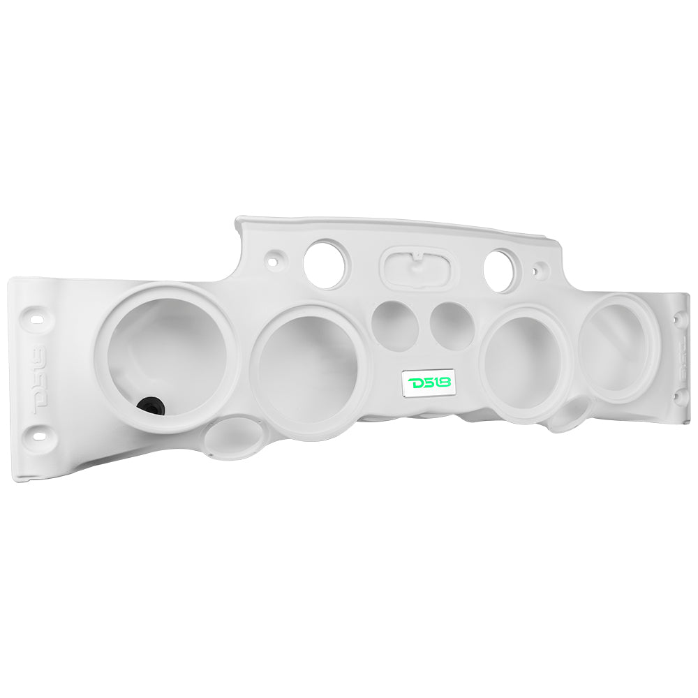 Jeep JK/JKU Overhead Bar System Fits 4 X 8" Speakers, 4 X Tweeters and 2 X Drivers -White