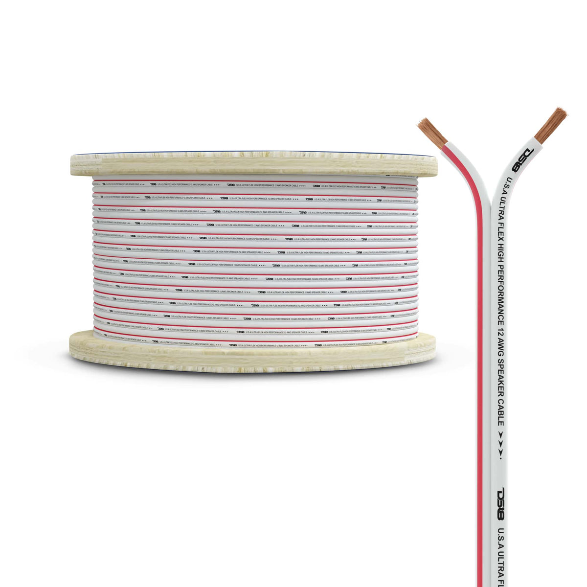 DS18 HYDRO Marine Tinned Grade OFC Speaker Wire 12-GA 150 Feet