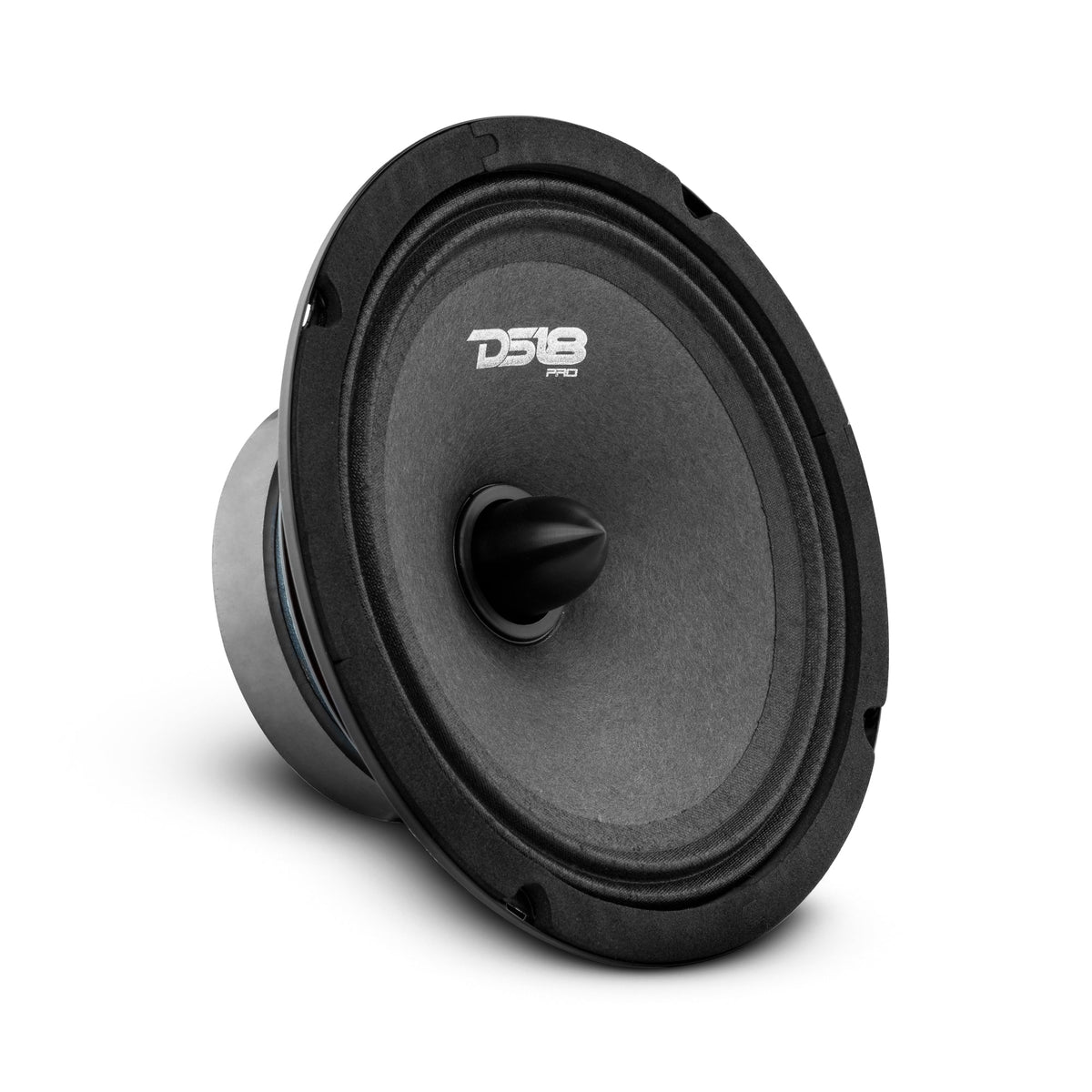 DS18 PRO-B6.4 6.5" Mid-Range Car Audio Loudspeaker with Bullet 4-Ohm 120 Watts.