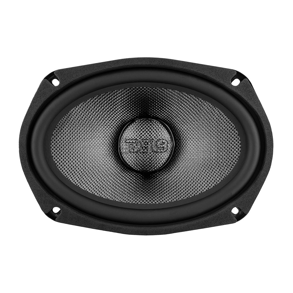 DS18 PRO-CF69.4NR 6.9" Mid-Bass Loudspeaker With Water Resistant Carbon Fiber Cone And Neodymium Rings Magnet 600 Watts 4-Ohms
