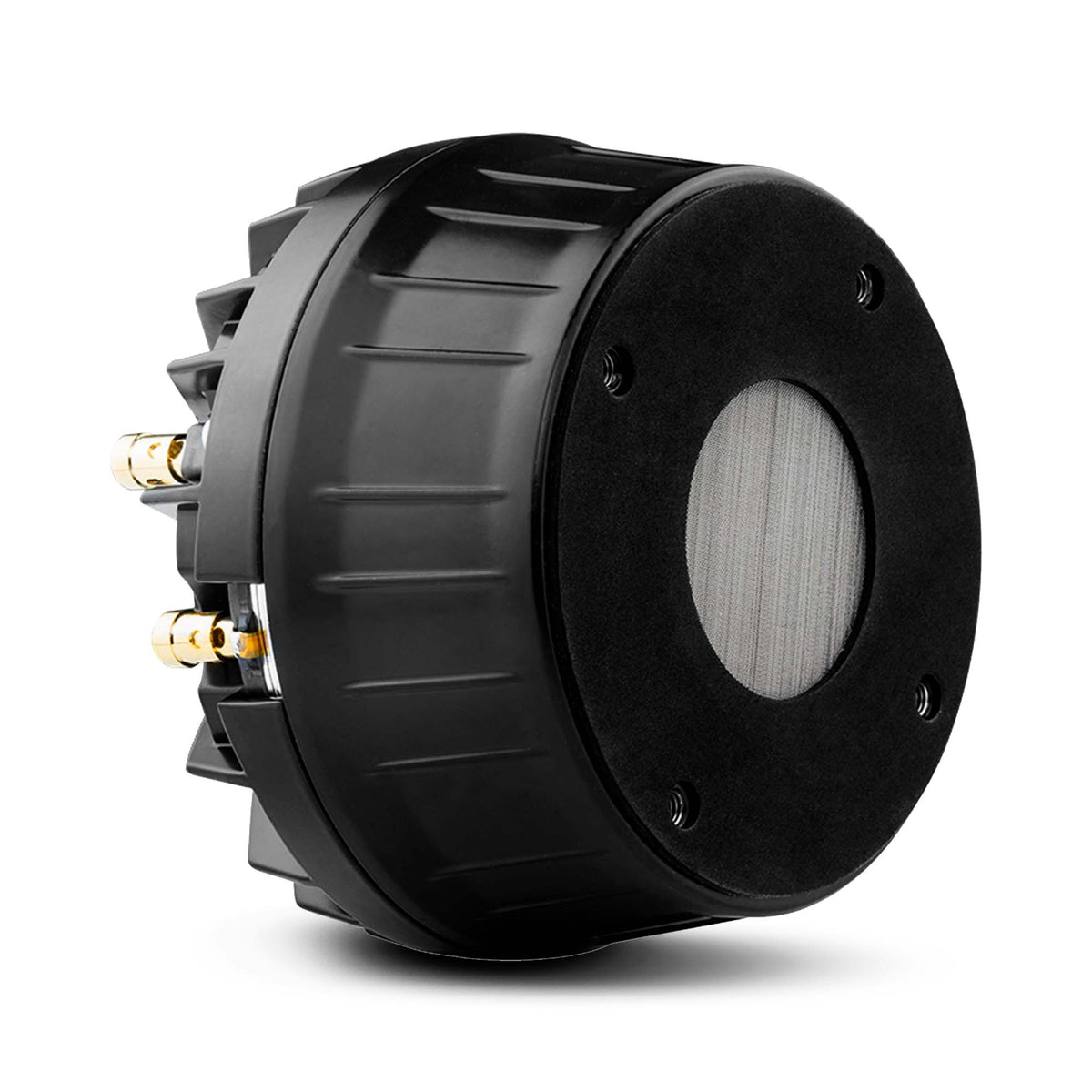 DS18 PRO-DRNCOAX 2" Throat Bolt On Nedodymium Driver Dual Polymer 1 x 3.5" Mid Range Voice 640 Watts + 1.75" High Range 240 Watts 118Db 8-Ohm