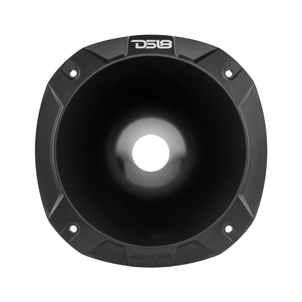DS18 PRO-HP202/BK Bolt On 2" Throat 27° 10.84" Depth Plastic Horn - Black