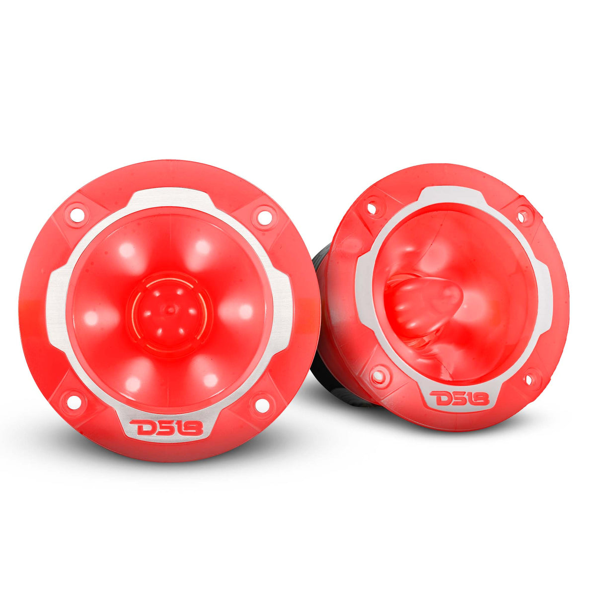 DS18 PRO-TW2L 3.2" Super Bullet Tweeter with RGB LED Lights 240 Watts 1" Aluminum 4-Ohm Vc