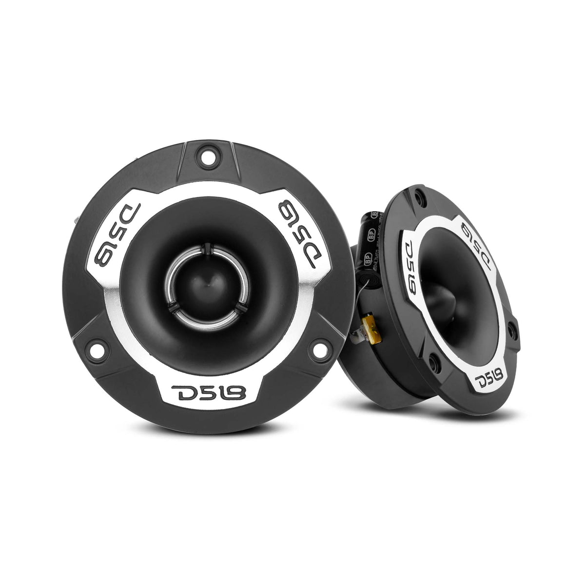 DS18 PRO-TWX1 – 1” PRO Aluminum Super Bullet Tweeter VC – 240 Watts with Built in Crossover (Pair)