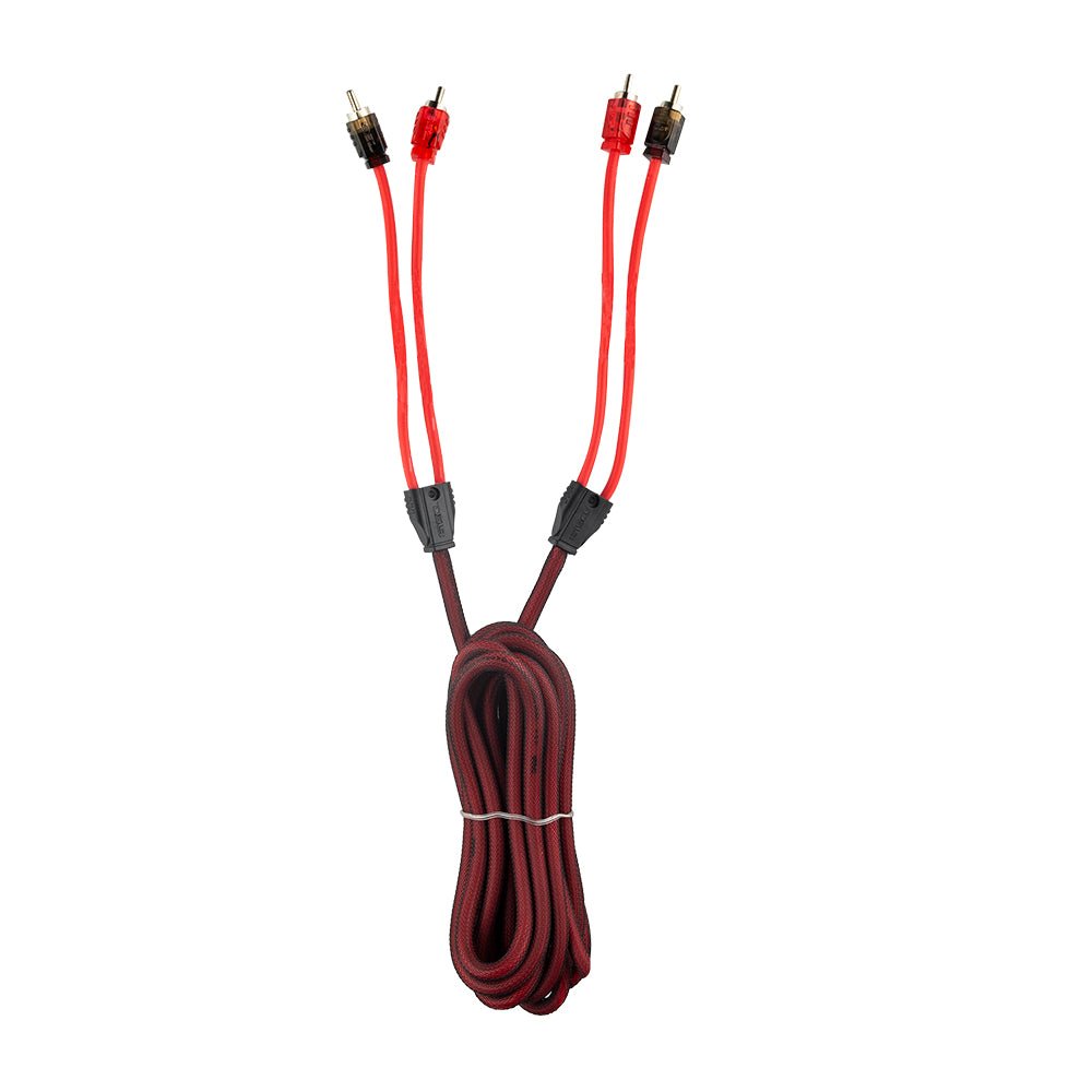 Shop online DS18 12 ft. 2-Channel RCA audio cable guarantees professional audio quality RCA cables.