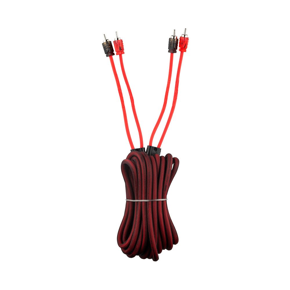DS18 20 ft. 2-Channel RCA audio cable guarantees professional.
