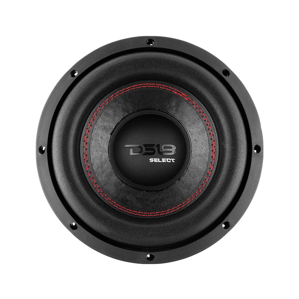 DS18 SELECT 8" Subwoofer 500 Watts SVC 4-Ohms audio subwoofers. subwofer 8