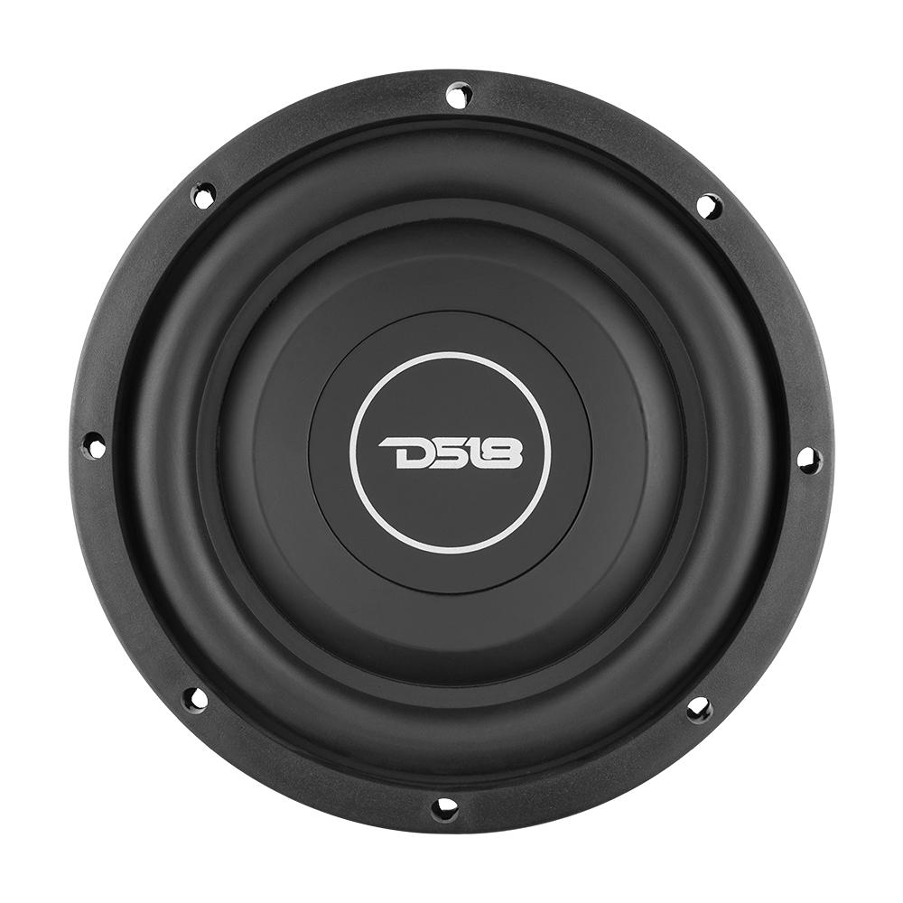 DS18 SRW Shallow 8" Subwoofer 300 Watts SVC 4-Ohms audio subwoofers