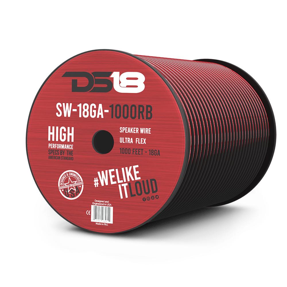 DS18 18-GA Ultra Flex Speaker Wire 1000 Feet