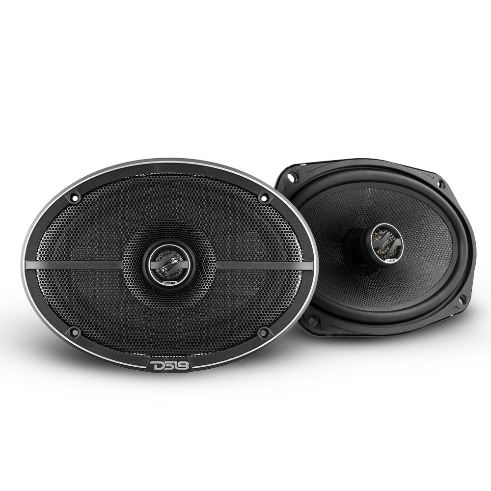 DS18 CARPK-4 ZXi High Volume Complete System 6.5 Package with powered 10 inch subwoofer