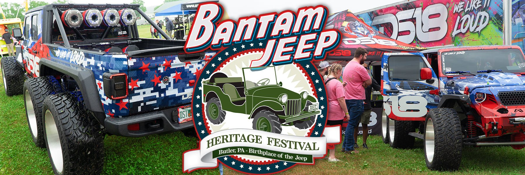 DS18 Jeep Audio Systems Steal the Show at Bantam Festival 2025