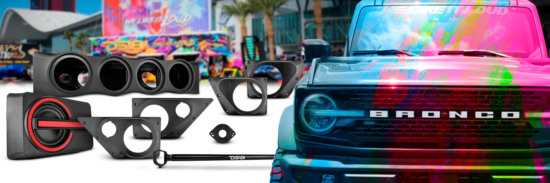 DS18's BRO Series Transform The 2023 Ford Bronco