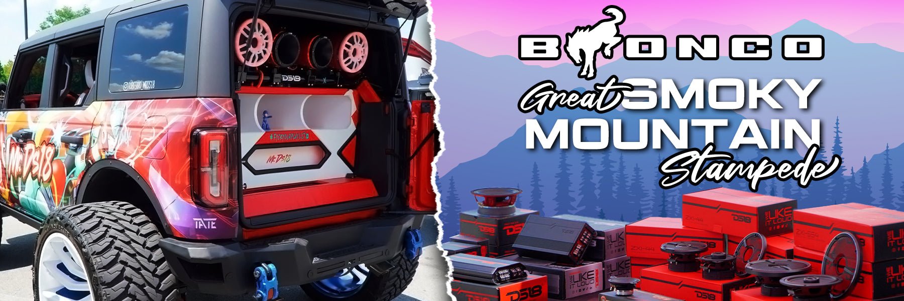 Inside the 2025 Great Smoky Mountain Bronco Stampede with #TEAMDS18