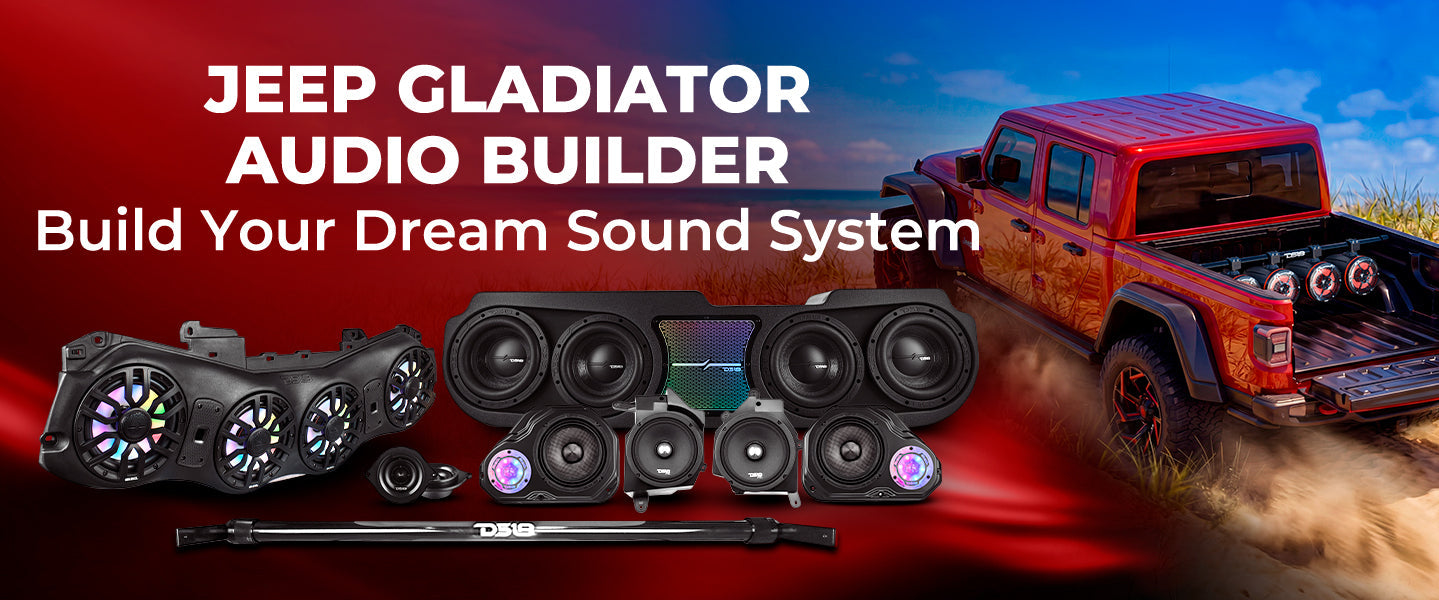 Upgrade Your Sound with DS18's Jeep Gladiator Audio Builder