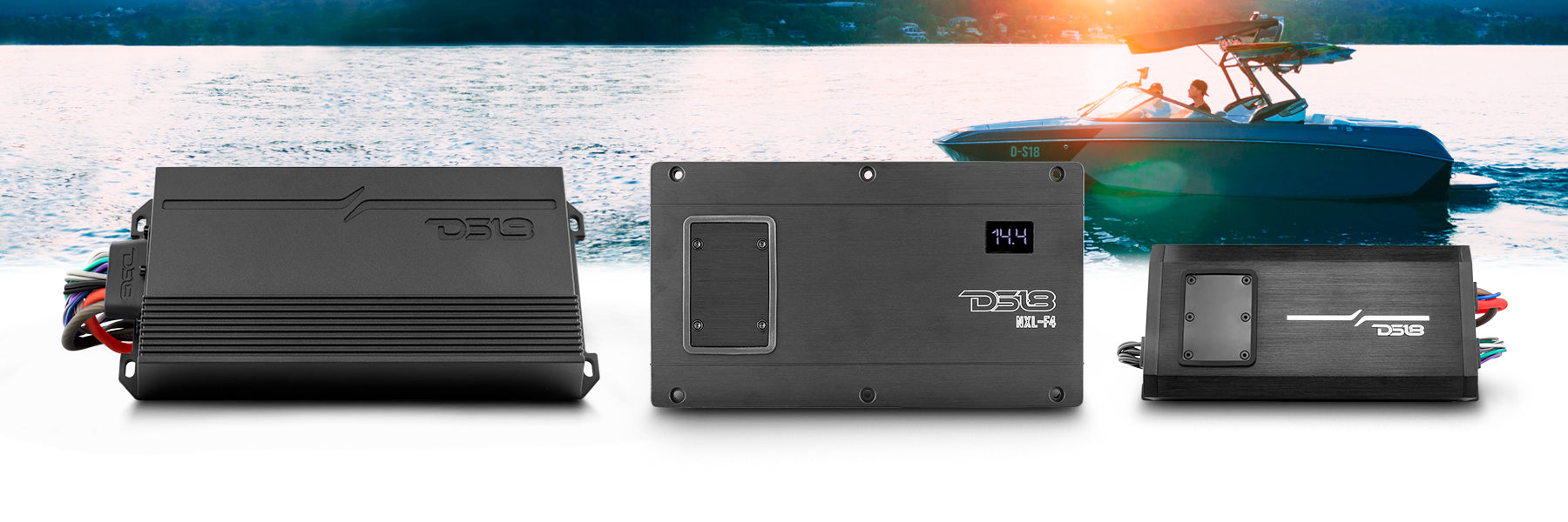 Best DS18 Full Range Marine Amplifiers for your Boat