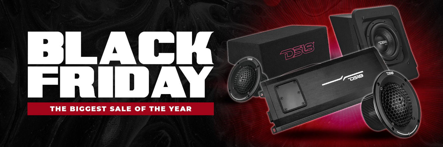 DS18's Best Black Friday Car Audio Deals