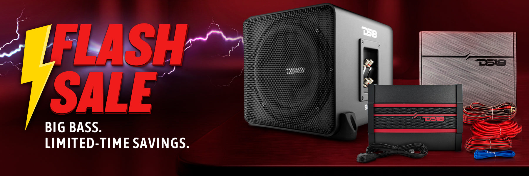 SQ82 - Car Audio Bass Package on Sale!