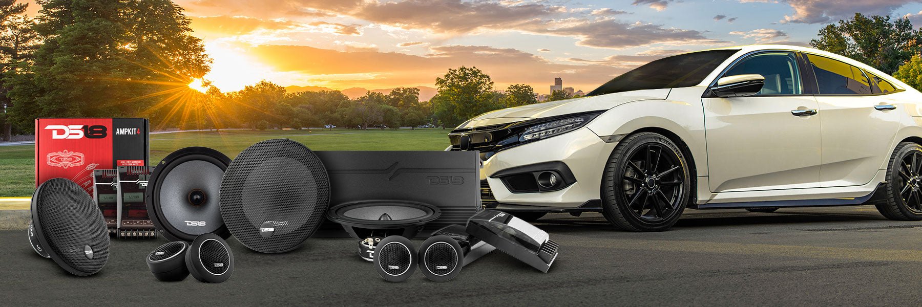 Honda Civic DS18 Audio Upgrade or Audio Replacement