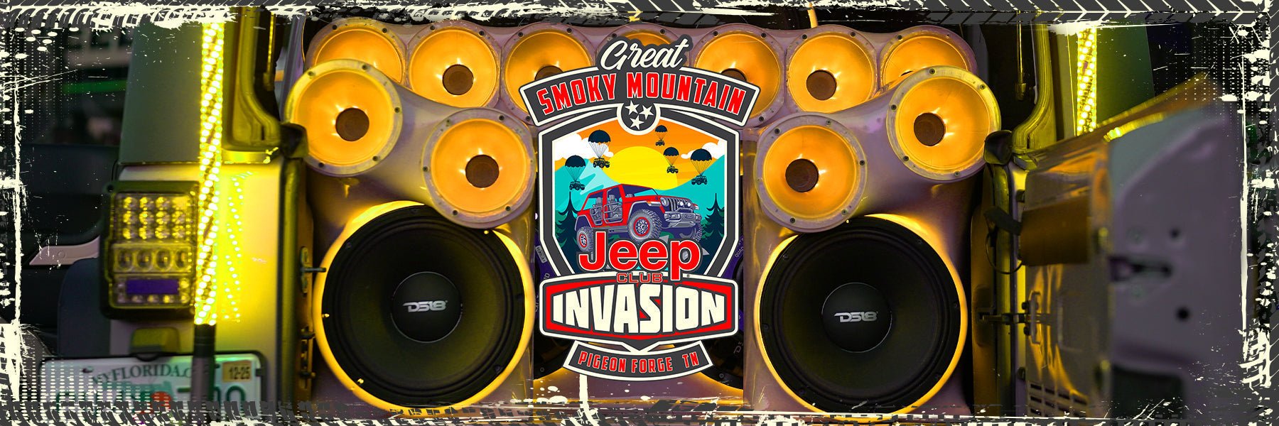 DS18's Monster Audio Builds for Smoky Mountain Jeep Invasion
