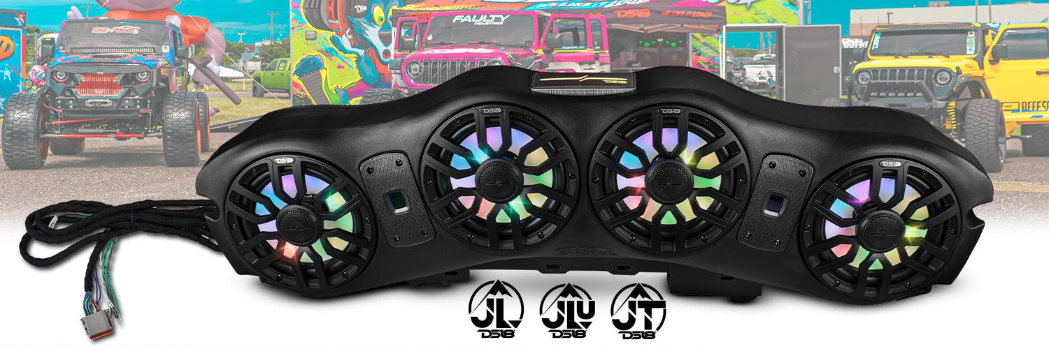 DS18 JL24-SBAR/BKLD Soundbar: Your Jeep Wrangler's Ultimate Audio Companion