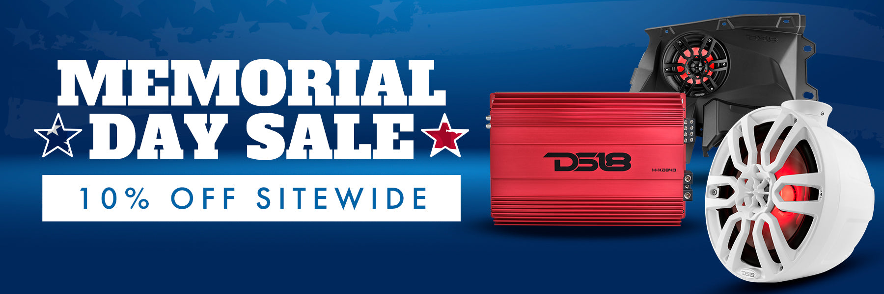Save Big at DS18's Memorial Day Sale!
