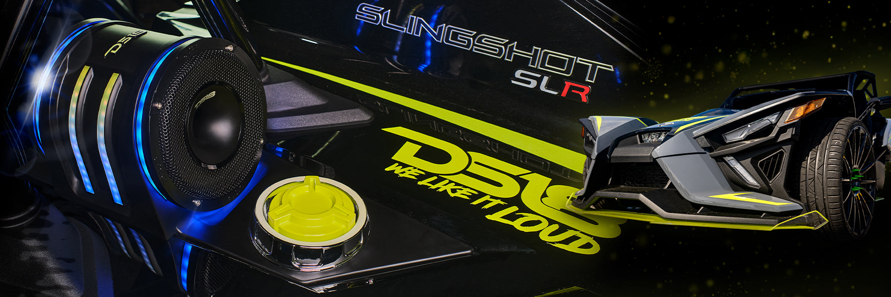 DS18's New SLGV2 Series: Polaris Slingshot Audio Upgrades