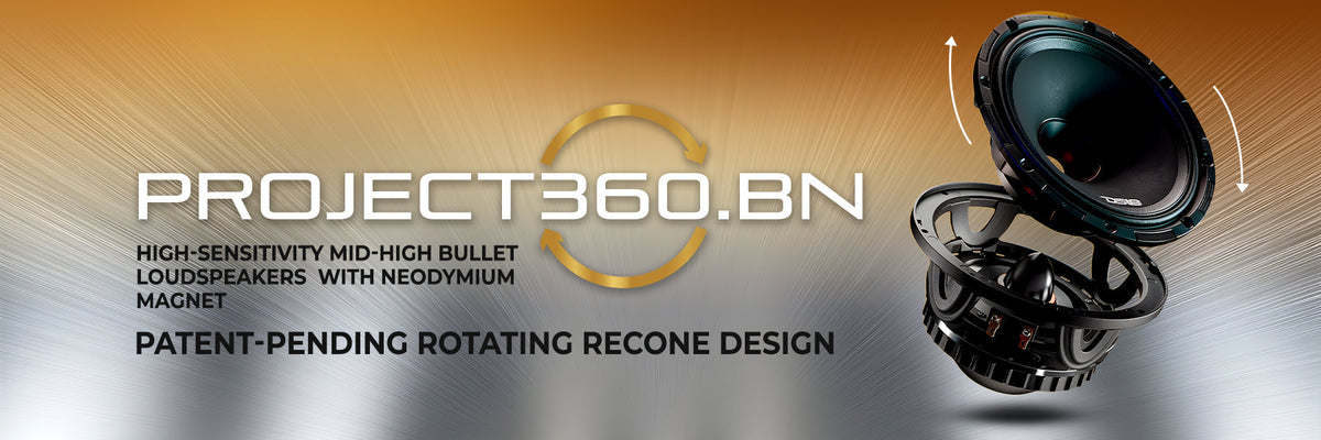 Push Your Sound with PROJECT360.BN Speakers