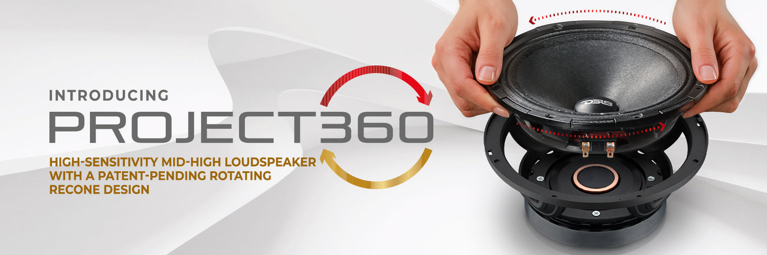 Introducing the PROJECT360 Series: Recone Your Speaker in Seconds