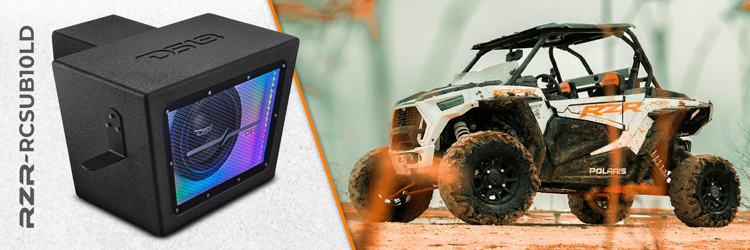 DS18’s RZR-RCSUB10LD – The Best Subwoofer Enclosure for Polaris RZR