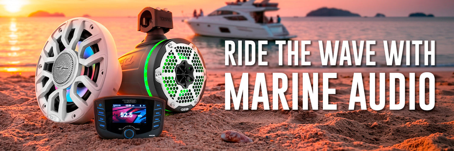Take a Cruise This Summer with DS18 Marine Audio