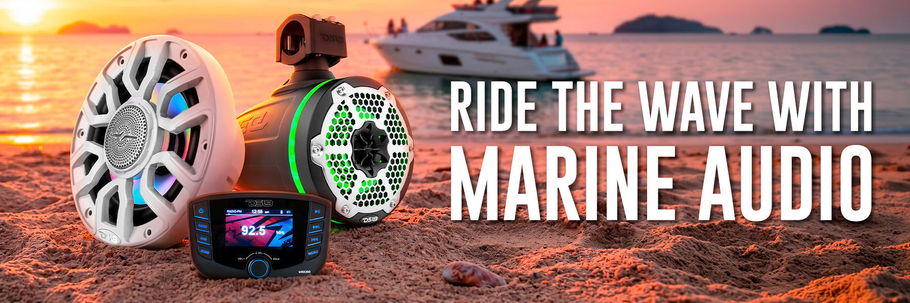 Take a Cruise This Summer with DS18 Marine Audio