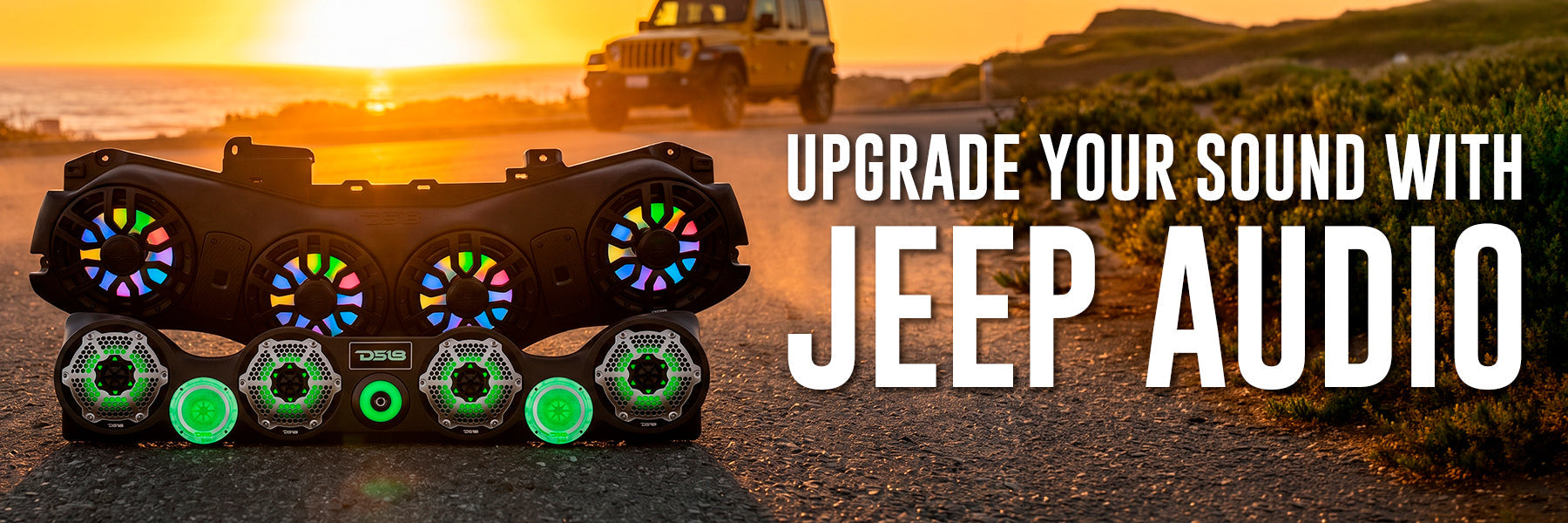 Take On the Trail This Summer with DS18 Jeep Audio