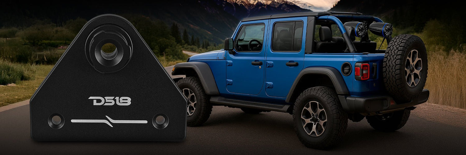 Easy Tower Speaker Mounting in Your Jeep With DS18's JL-RCTM