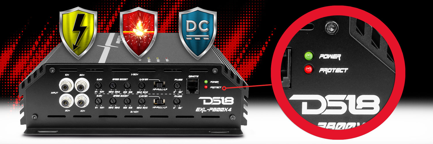 Troubleshooting your DS18 Amplifier when it enters Protection Mode