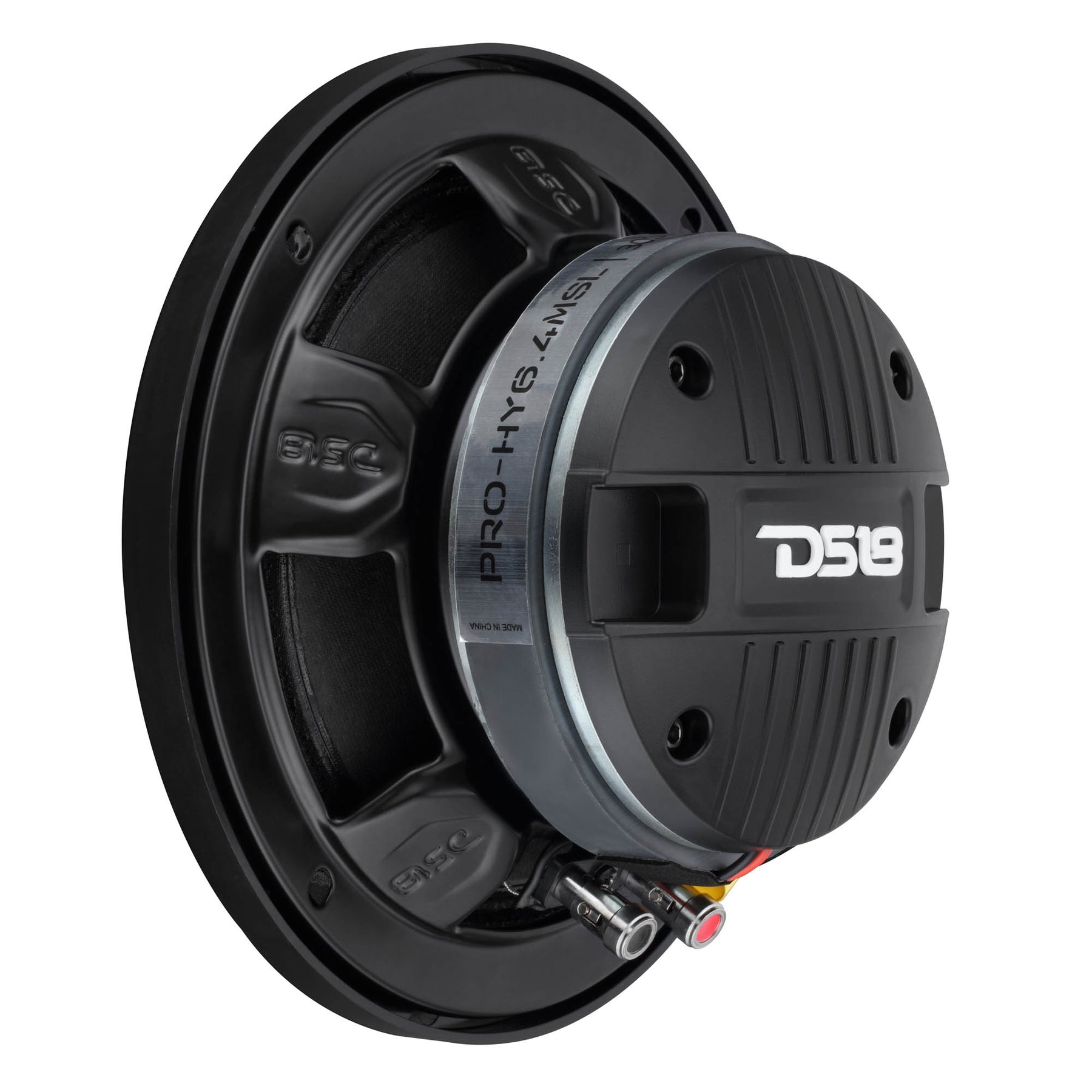 PRO 6.5" Shallow Coaxial Hybrid Mid-Range Loudspeaker with Built-in Driver | 150W RMS 4-Ohm