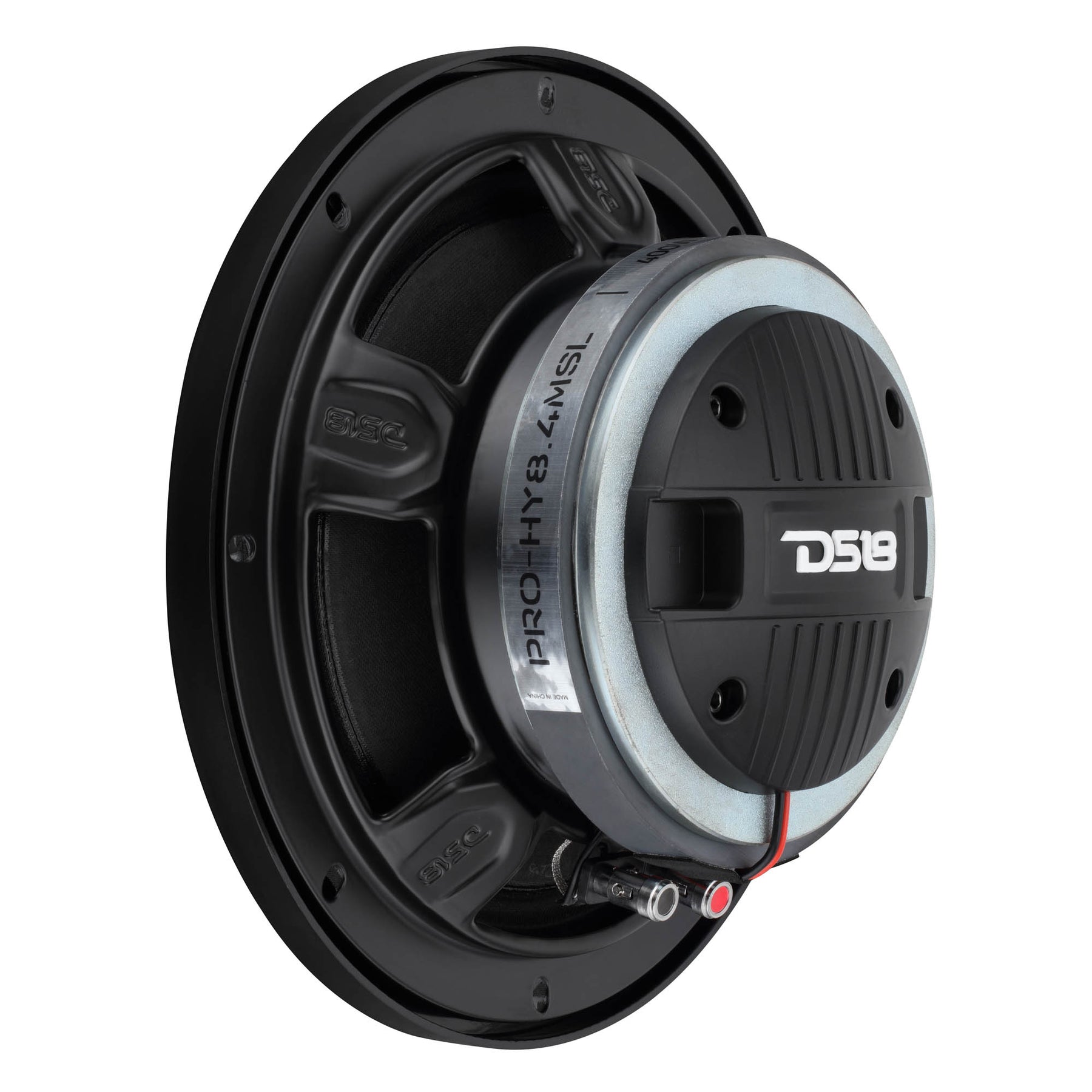 PRO 8" Shallow Coaxial Hybrid Mid-Range Loudspeaker with Built-in Driver | 200W RMS 4-Ohm