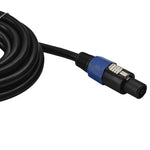 Loaded Voceteo Enclosure with Dual 8" Speakers, Dual 3.78" Tweeters, Amplifier & Speakon Cable