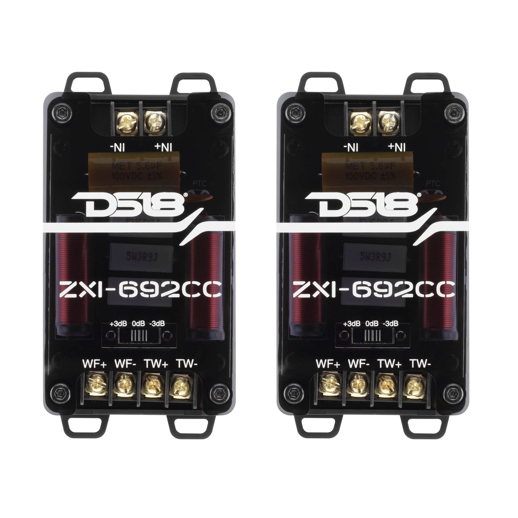 DS18 6x9” 2-Way Component Speakers | 120W RMS - 360W Max | 4 Ohm