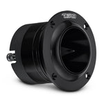 Tweeter Super Bullet de neodimio de alta compresión de 2,7" y 160 vatios. Altavoz de fonografía de titanio de 1,4" y 4 ohmios.
