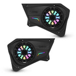 Polaris RZR Rear Door Panels Loaded with NXL-IQ/BK 8" Coaxial Speakers