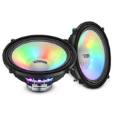 Polaris RZR-PRO 2020-Up 6.5" Dashboard Speakers with Digital LED Lighting – 150W RMS, Neodymium Magnet, OEM Fit