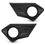 Polaris RZR Front Door Panels for 8” Speakers with Digital LED Lighting