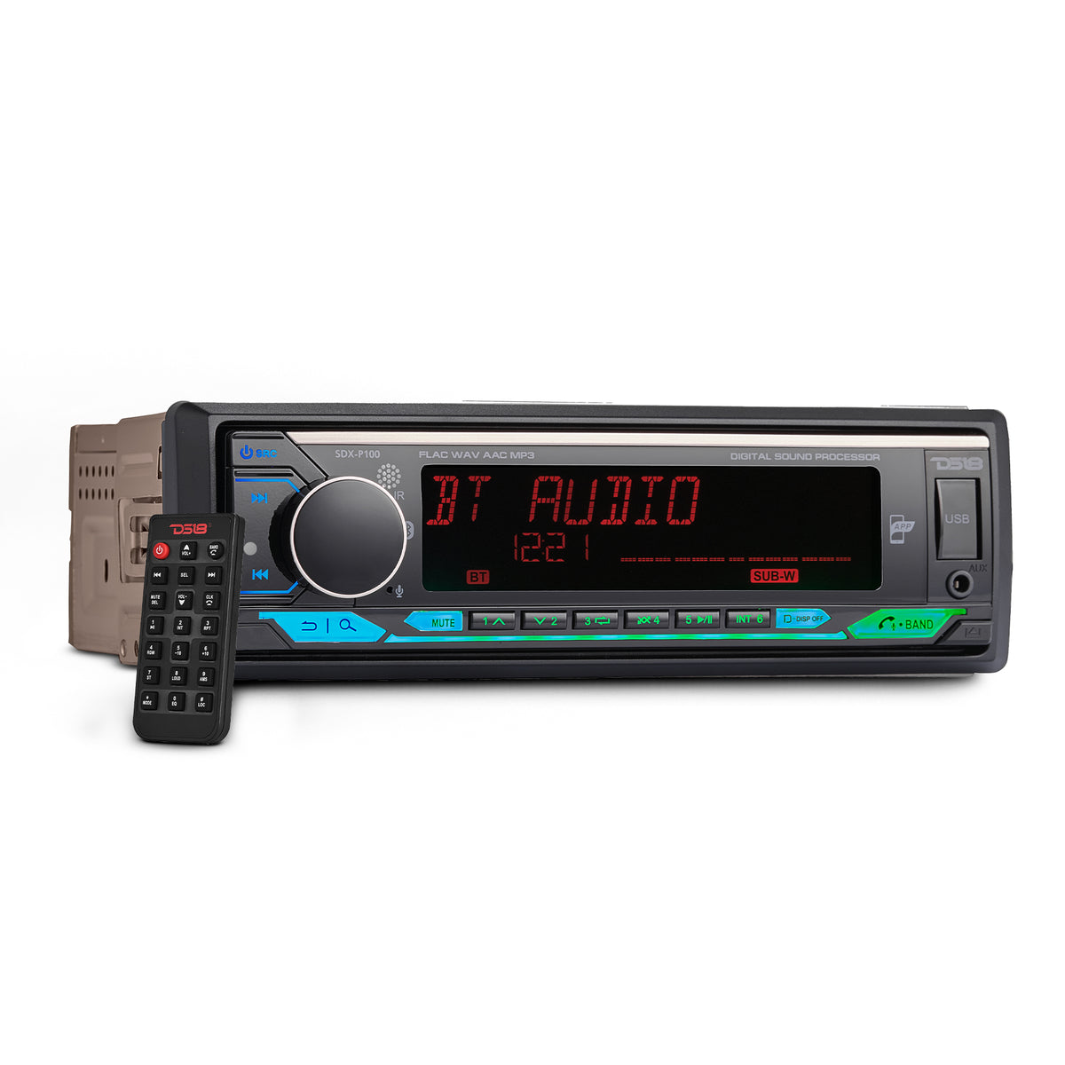 Digital Media Receiver | Single Din | DSP | APP | Bluetooth Audio and