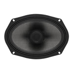 6x9” 2-Way Coaxial Loudspeaker with Water-Resistant Carbon Fiber Cone, 1” Bullet Tweeter, Neodymium Magnet | 300W RMS 4-Ohm