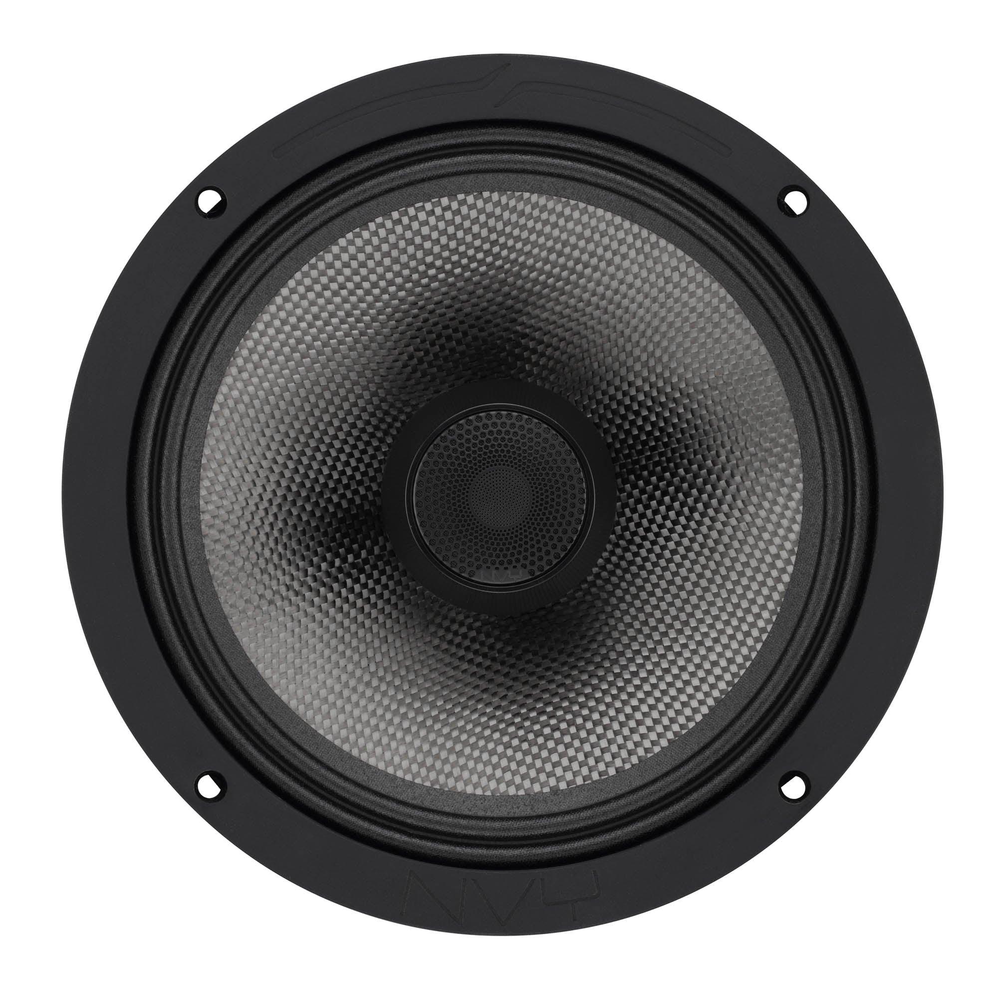 8” 2-Way Coaxial Loudspeaker with Water-Resistant Carbon Fiber Cone, 1” Bullet Tweeter, Neodymium Magnet | 300W RMS 4-Ohm