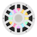Subwoofer marino de 10" con motor de imán híbrido, rejilla extraíble y luces LED digitales - 500W RMS 4 ohmios