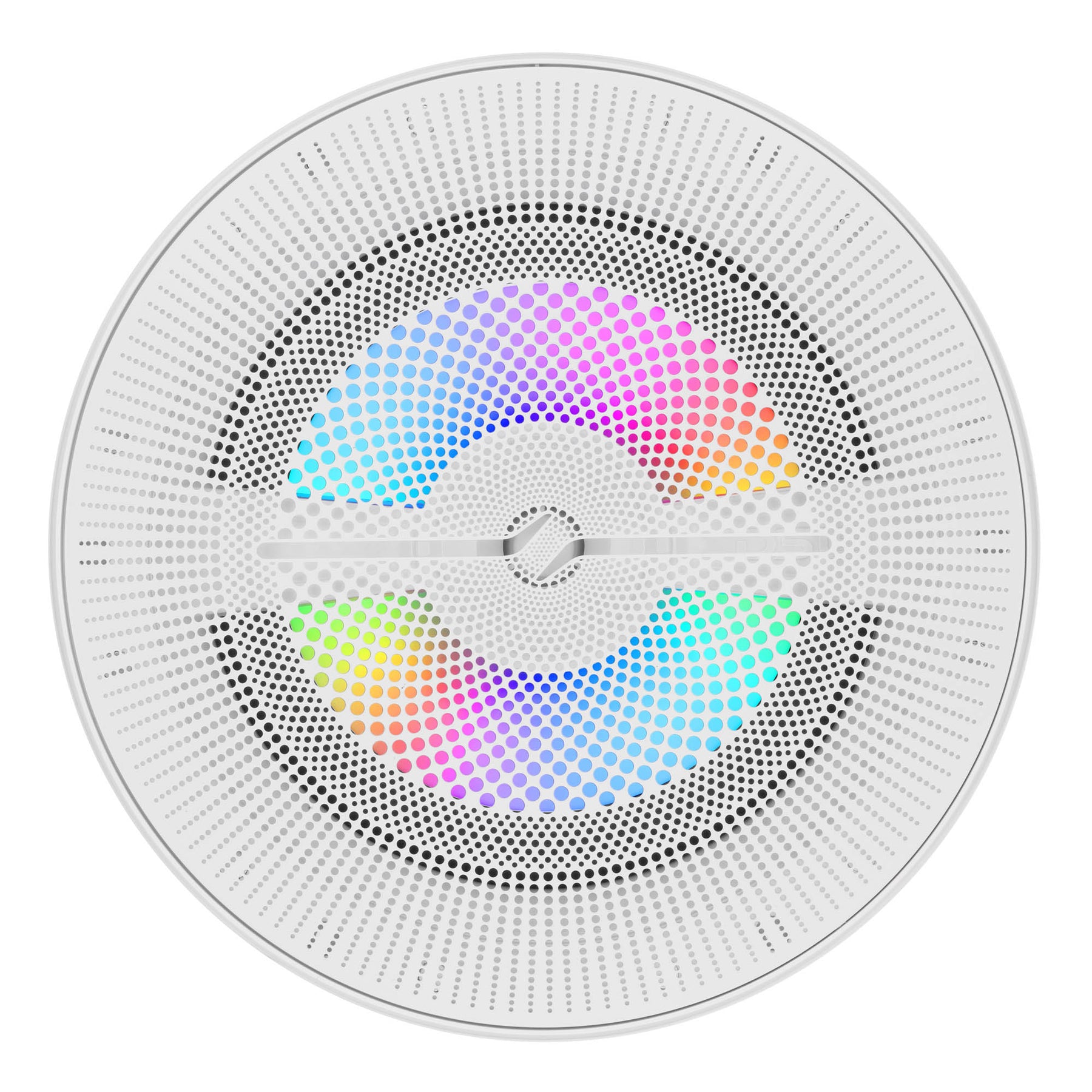 Luxury 8” 2-Way Marine Coaxial Speaker with Digital LED Lights and Flush Magnetic Mount Grille | 175W RMS 4-Ohm