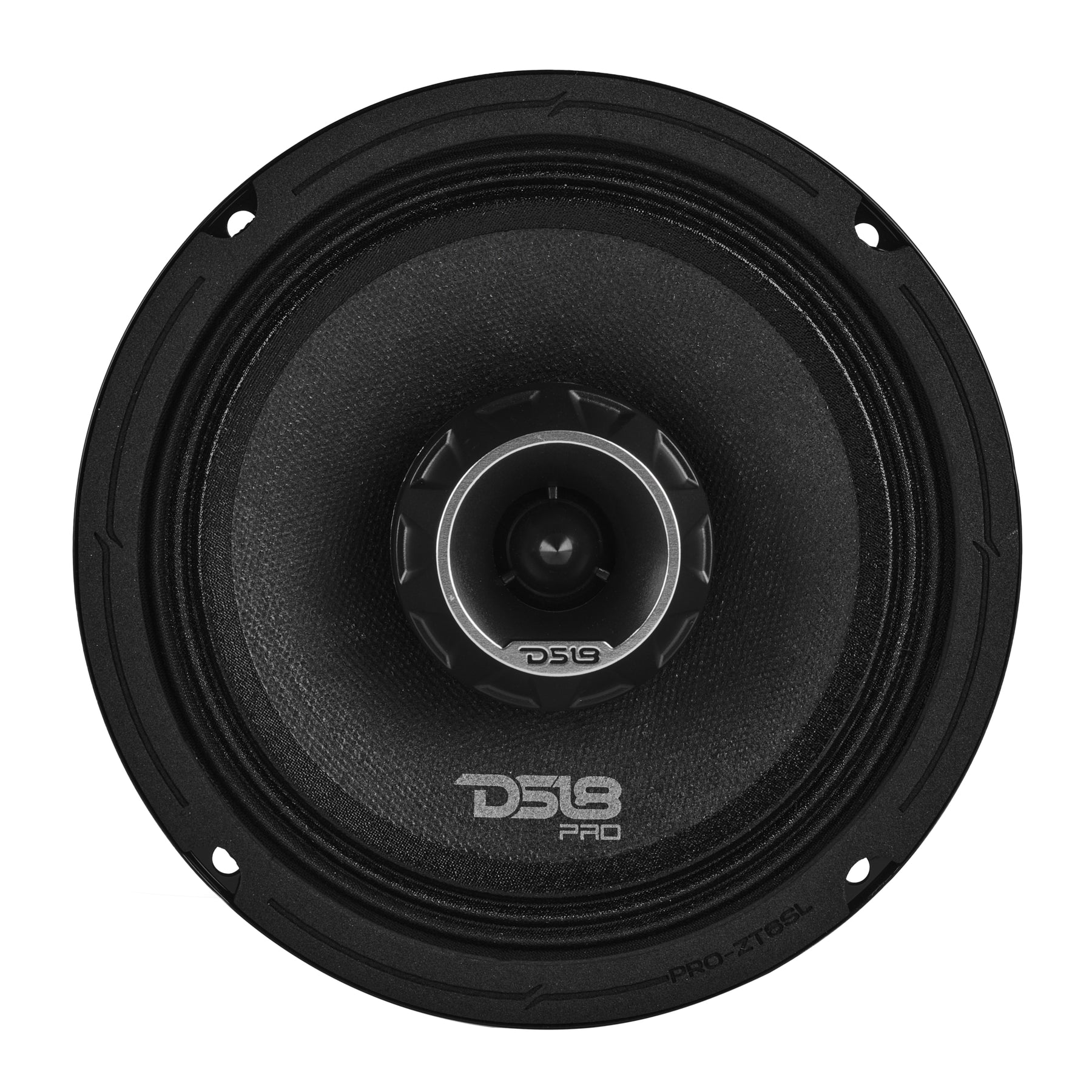 PRO-ZT 6.5” Slim Coaxial Mid-Range Loudspeaker with Water-Resistant Cone Built-in Bullet Tweeter | 200W RMS 4-Ohm