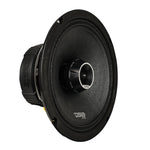 PRO-ZT 8" Coaxial Mid-Range Loudspeaker with Water-Resistant Cone Built-in Bullet Tweeter and Grill | 275W RMS 4-Ohm
