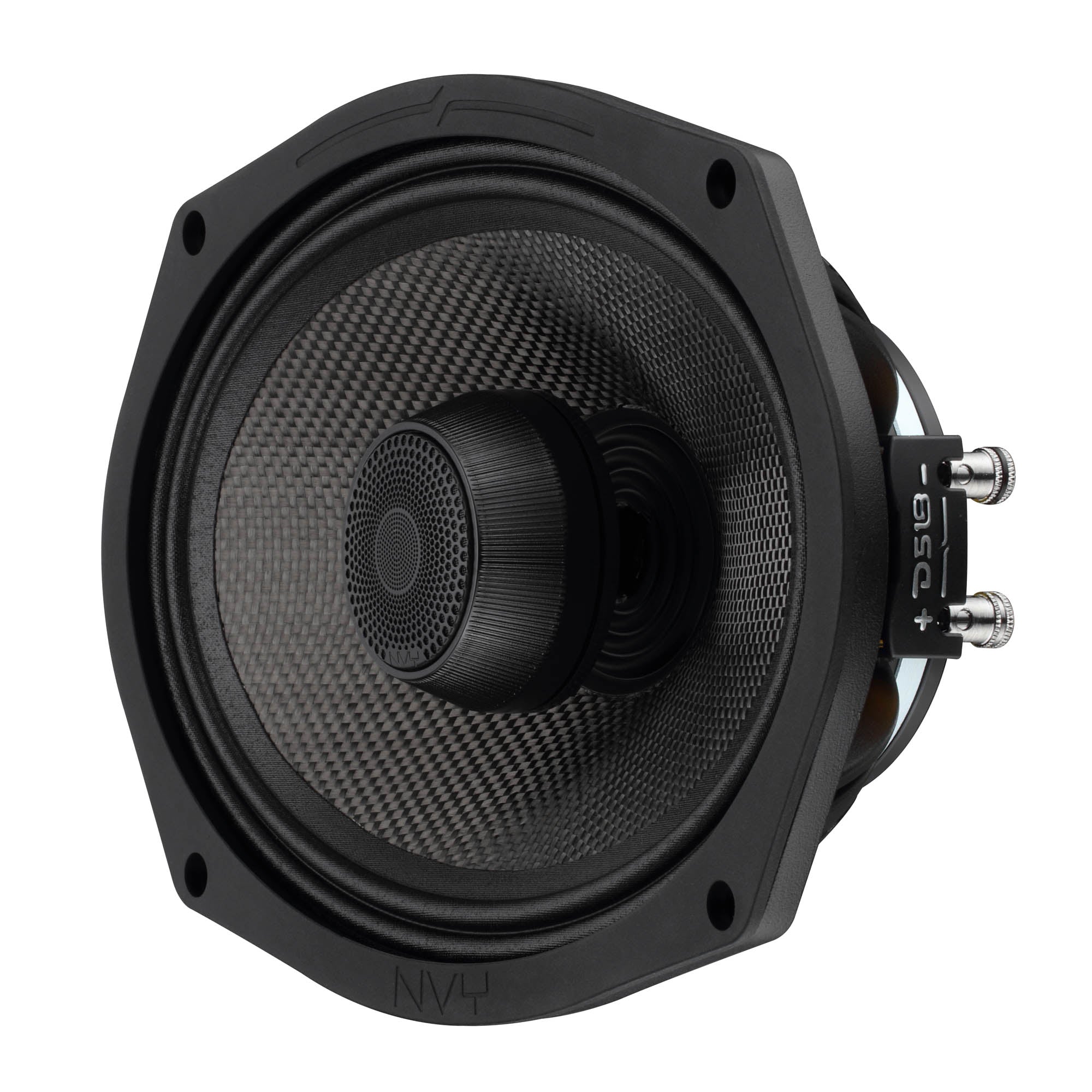 6x9” 2-Way Coaxial Loudspeaker with Water-Resistant Carbon Fiber Cone, 1” Bullet Tweeter, Neodymium Magnet | 300W RMS 4-Ohm
